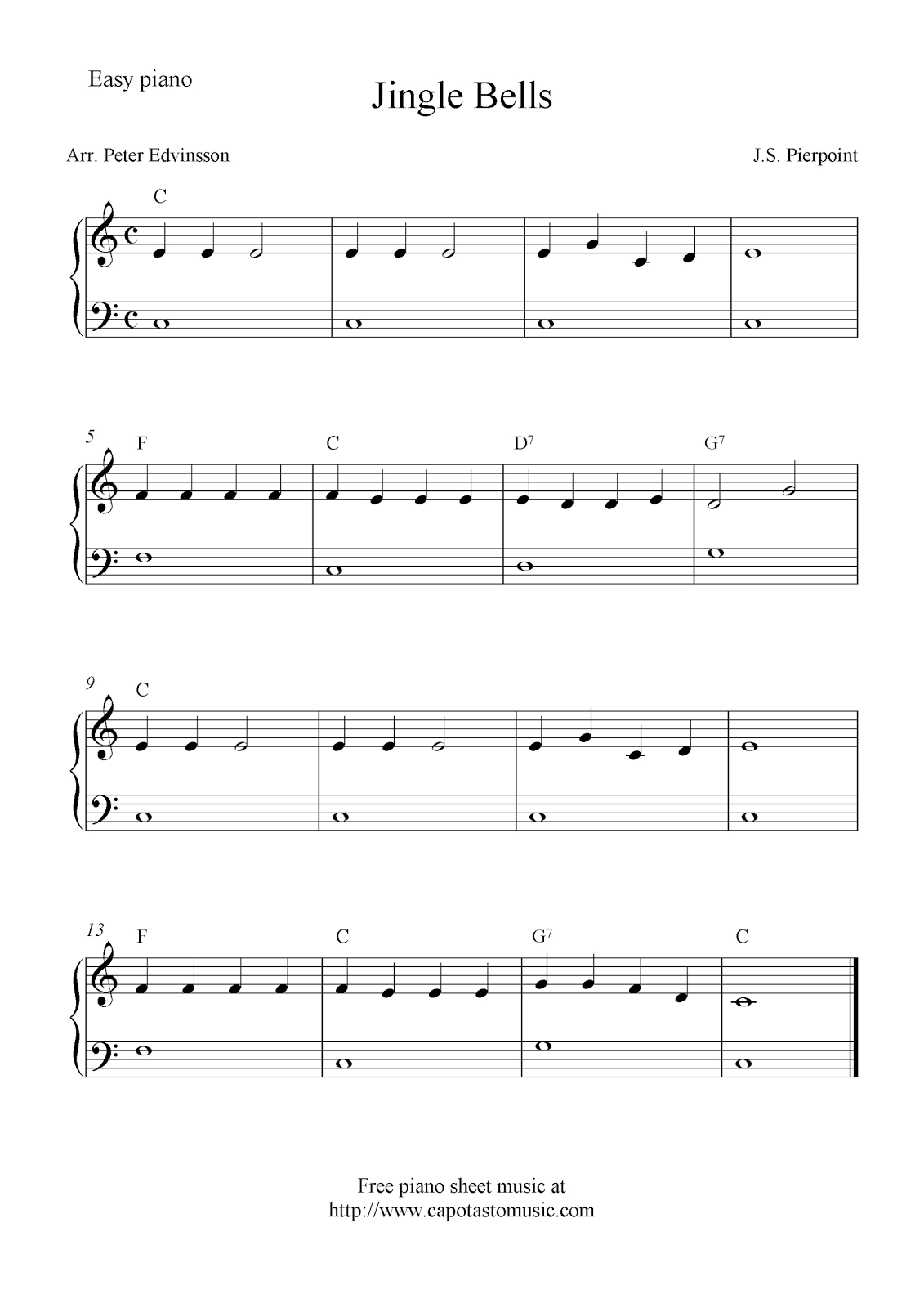 Pinmindy On Music - Christmas | Pinterest | Easy Piano Sheet - Free Christmas Sheet Music For Keyboard Printable