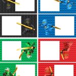 Pinnoilyn Morera Morera On Adhesivos   Lego Ninjago Party Invitations Printable Free