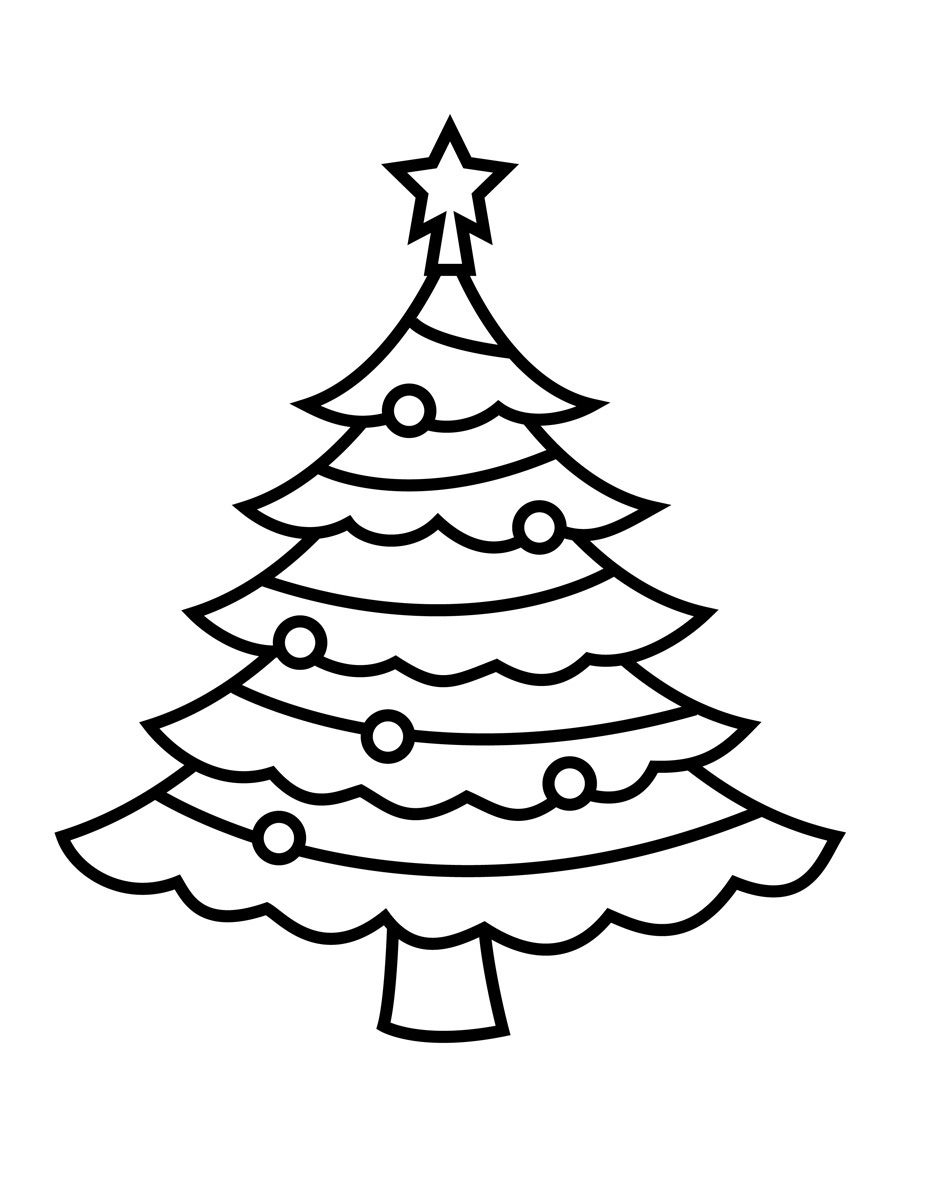 Pinshreya Thakur On Free Coloring Pages | Christmas Tree - Free Printable Christmas Tree Template