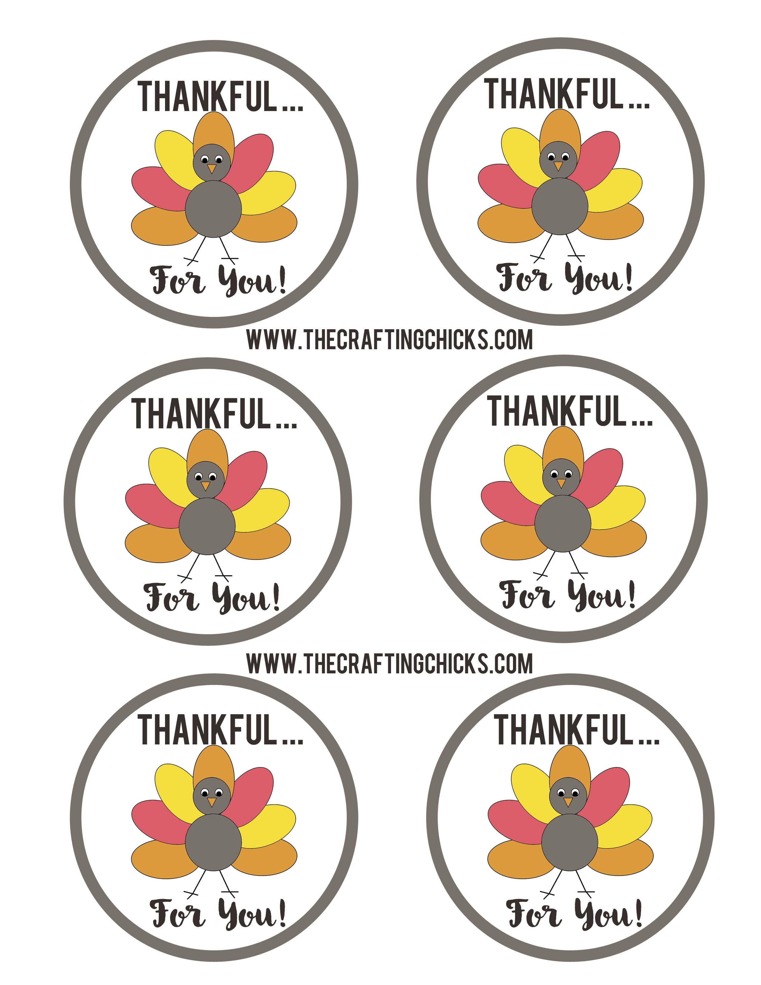 Pinstephanie Pirkle On School | Pinterest | Thanksgiving, Free - Thankful For You Free Printable Tags