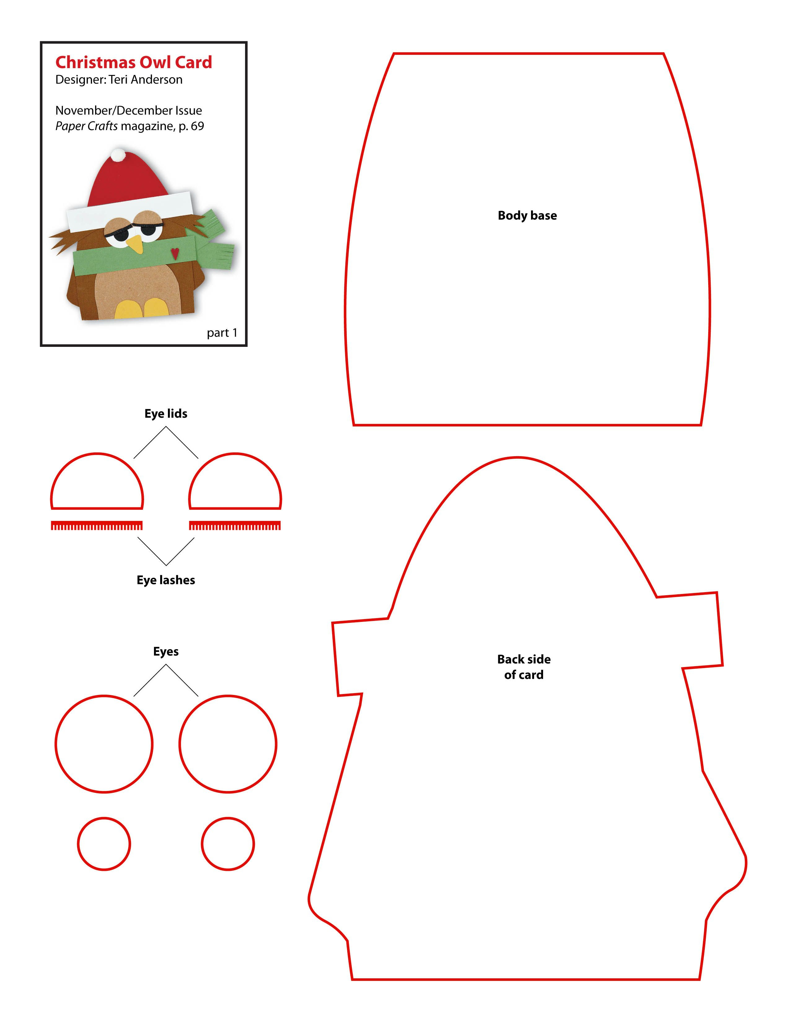 Pintonya Nunn On Templates | Christmas, Christmas Crafts - Free Printable Christmas Craft Templates
