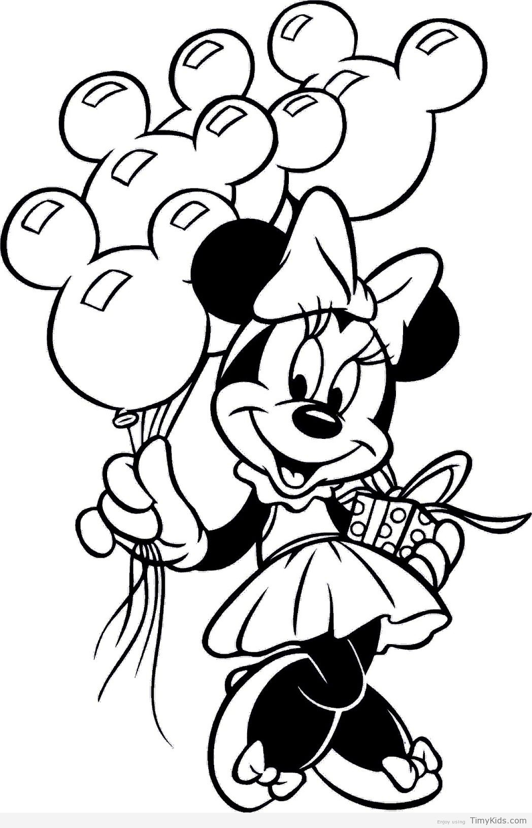 Pinveronica Disalvo On Coloring Pages | Dibujos, Colores, Minnie - Free Printable Minnie Mouse Coloring Pages