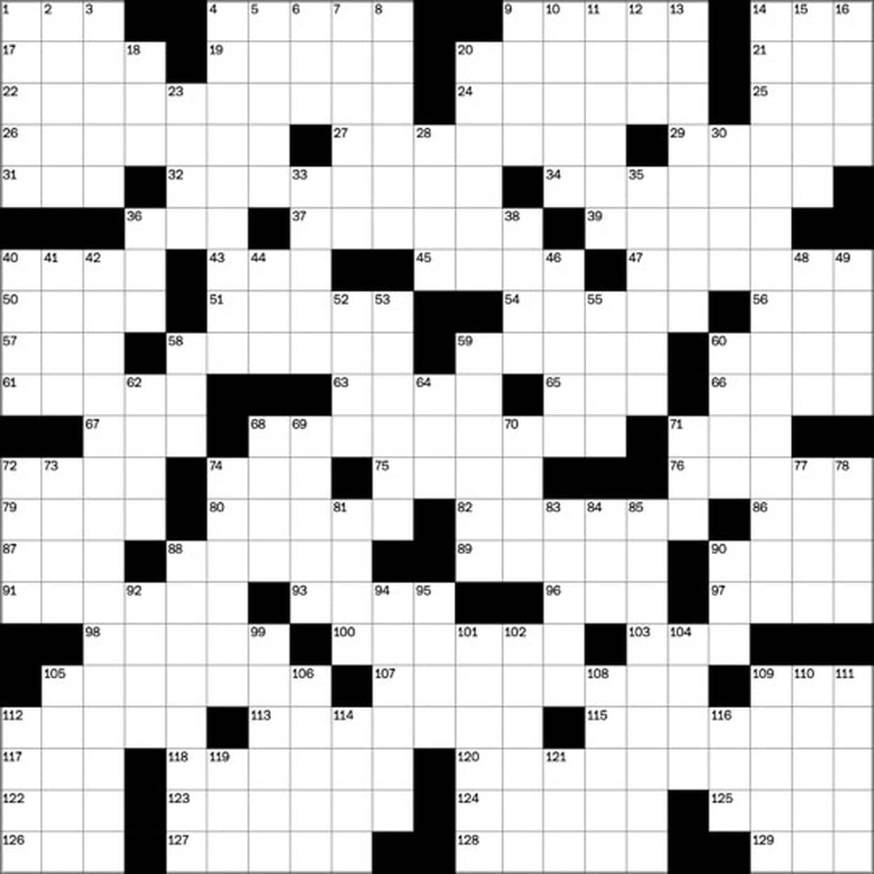 crossword puzzles washington post