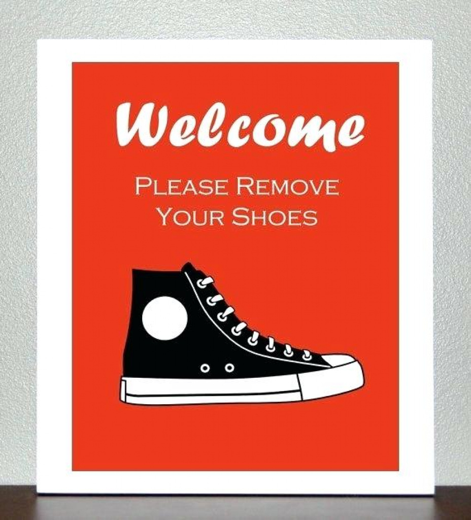 Please Remove Shoes Sign Please Remove Your Shoes Sign Printable - Free Printable Remove Your Shoes Sign
