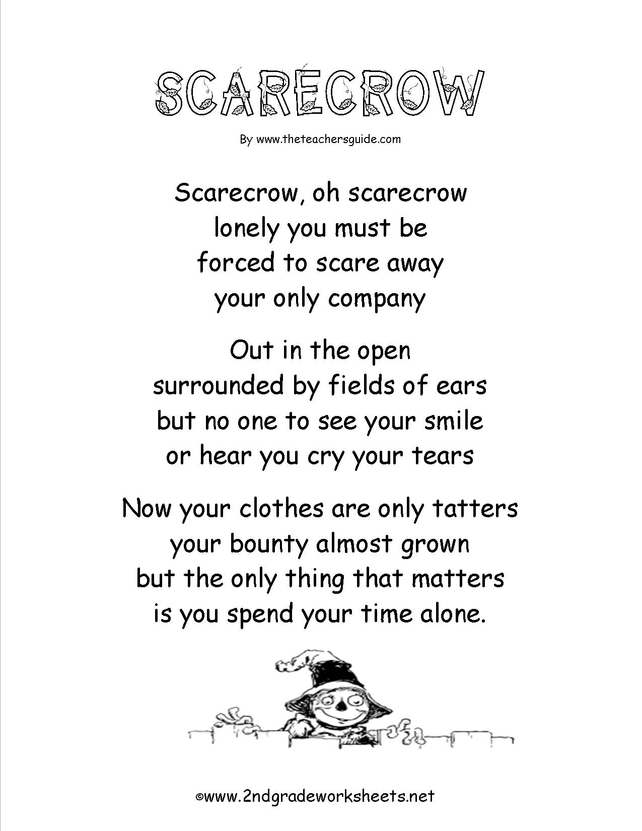 Poem Comprehension Worksheets - Free Printable Grade 1 Reading Comprehension Worksheets