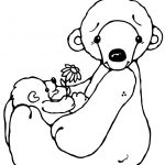 Polar Bear And Baby Coloring Page | Free Printable Coloring Pages   Polar Bear Printable Pictures Free