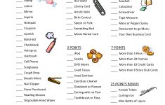 Free Printable Bridal Shower Games What's In Your Purse