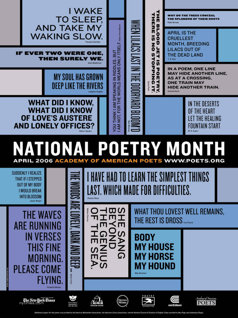 Poster Gallery | Academy Of American Poets - Free Printable Poetry Posters