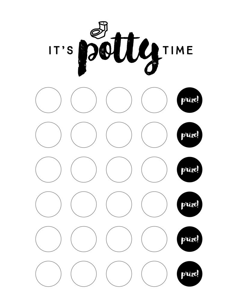 Potty Training Sticker Chart | Toddle Time | Pinterest | Toddler - Free Printable Potty Training Charts