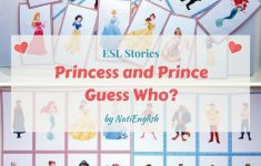 Princess And Prince Guess Who? Game Cards Free Printables | Esl – Free Printable Disney Stories
