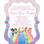 Princess Birthday Invitations Free — Birthday Invitation Examples   Disney Princess Birthday Invitations Free Printable