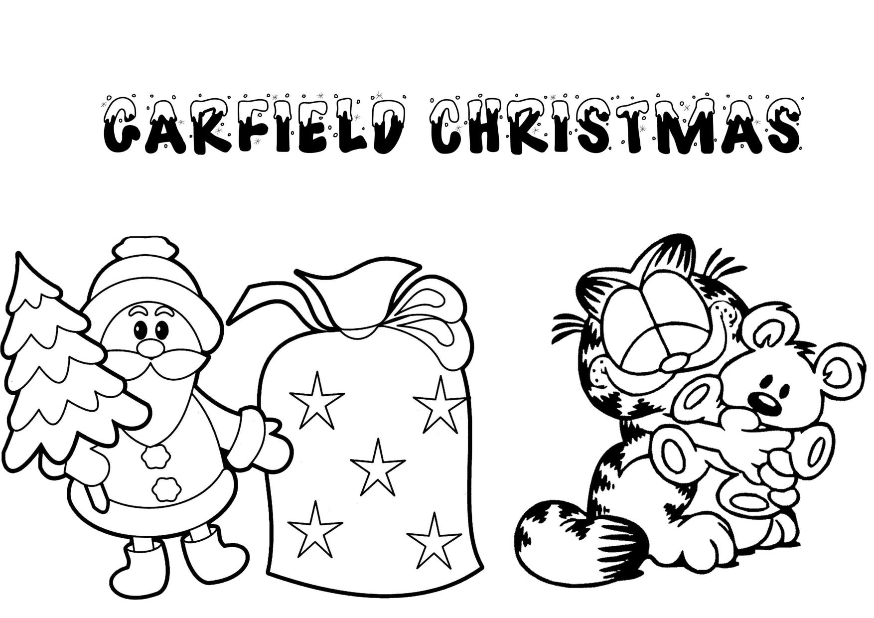 Print &amp;amp; Download - Printable Christmas Coloring Pages For Kids - Free Printable Christmas Cartoon Coloring Pages