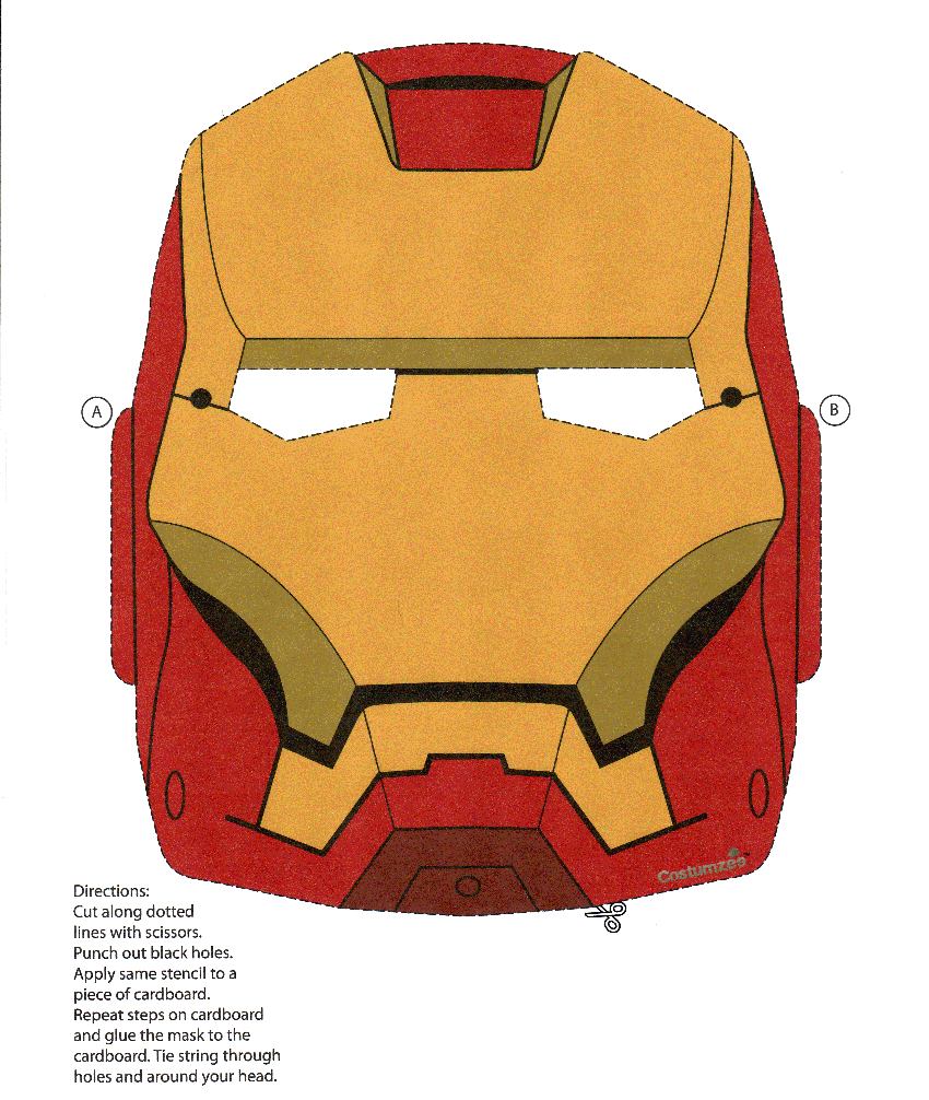 Print Ironman Mask | All Things Ironman/avengers | Iron Man - Free Printable Ironman Mask