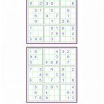 Print Sudoku Puzzles   Hundreds Of Sudoku Puzzles That You Can Print   Free Printable Sudoku 4 Per Page