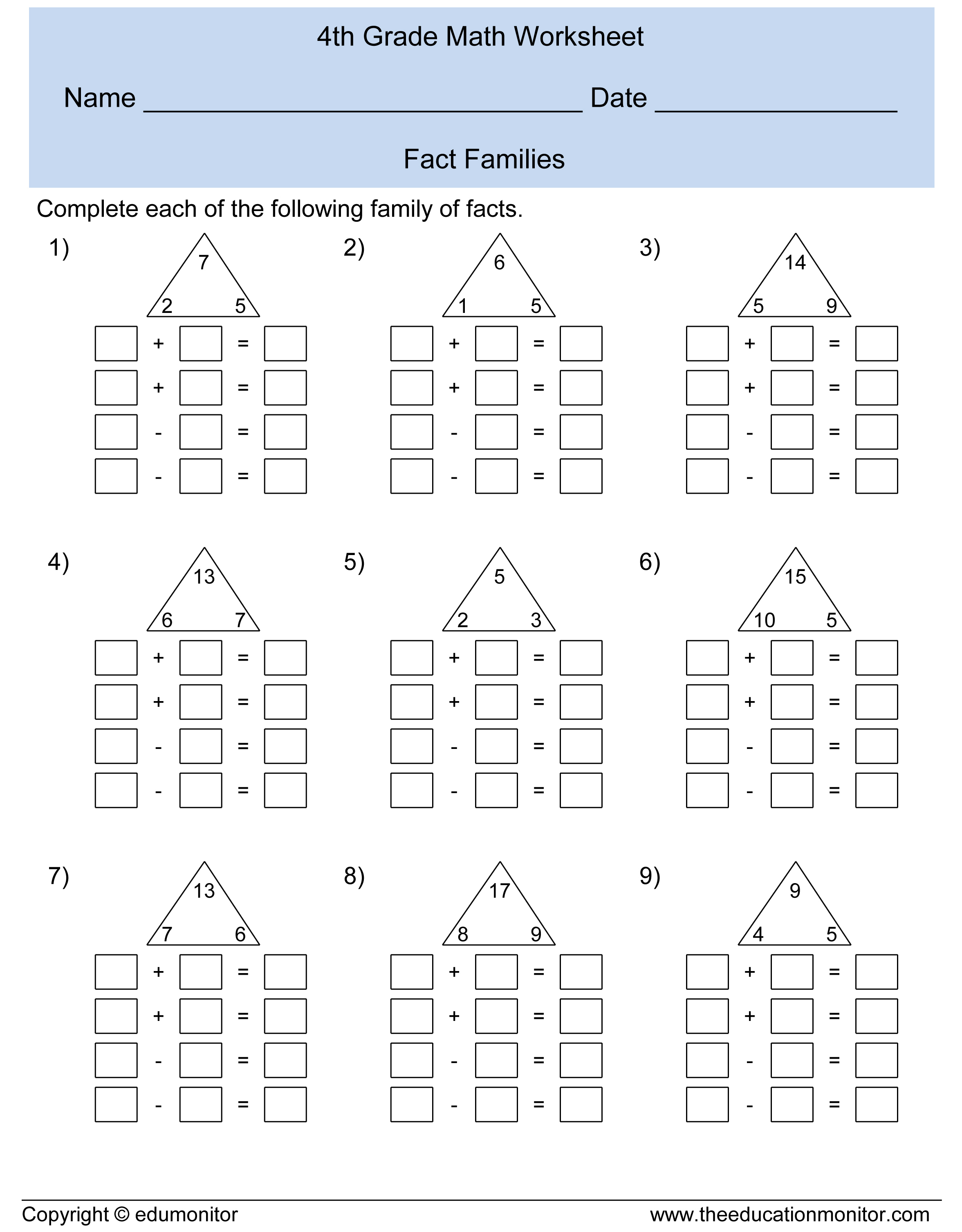 Printable Addition Worksheets 4Th Grade | Download Them Or Print - Free Printable Fun Math Worksheets For 4Th Grade