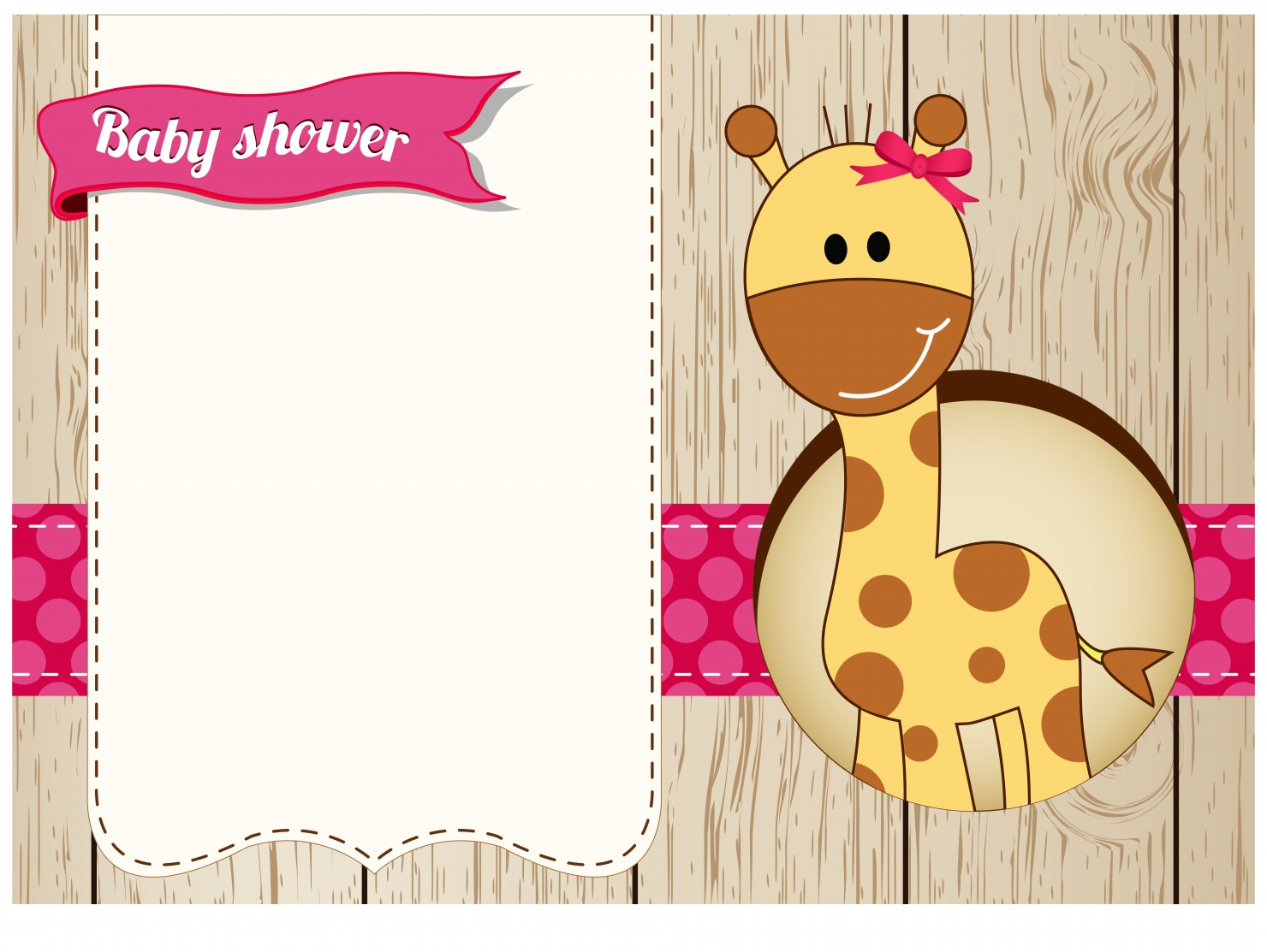 Printable Baby Shower Cards For Girl Showers - Clip Art Library - Free Printable Baby Shower Clip Art