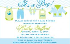 Free Baby Boy Shower Invitations Printable