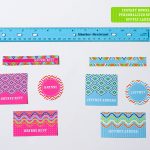 Printable Back To School Labels Round Up (+ Freebie!)   Anders Ruff   Free Printable Name Labels For Kids