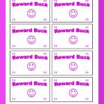 Printable Behavior Bucks, Reward Bucks Pertaining To Free Printable   Free Printable Chore Bucks