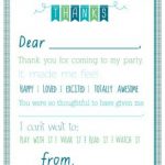 Printable Birthday Thank You Notes   Free Printable Soccer Thank You Cards