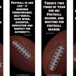 Printable Bookmarks: Football Quotes | Caylebs Bday | Bookmarks   Free Printable Sports Bookmarks