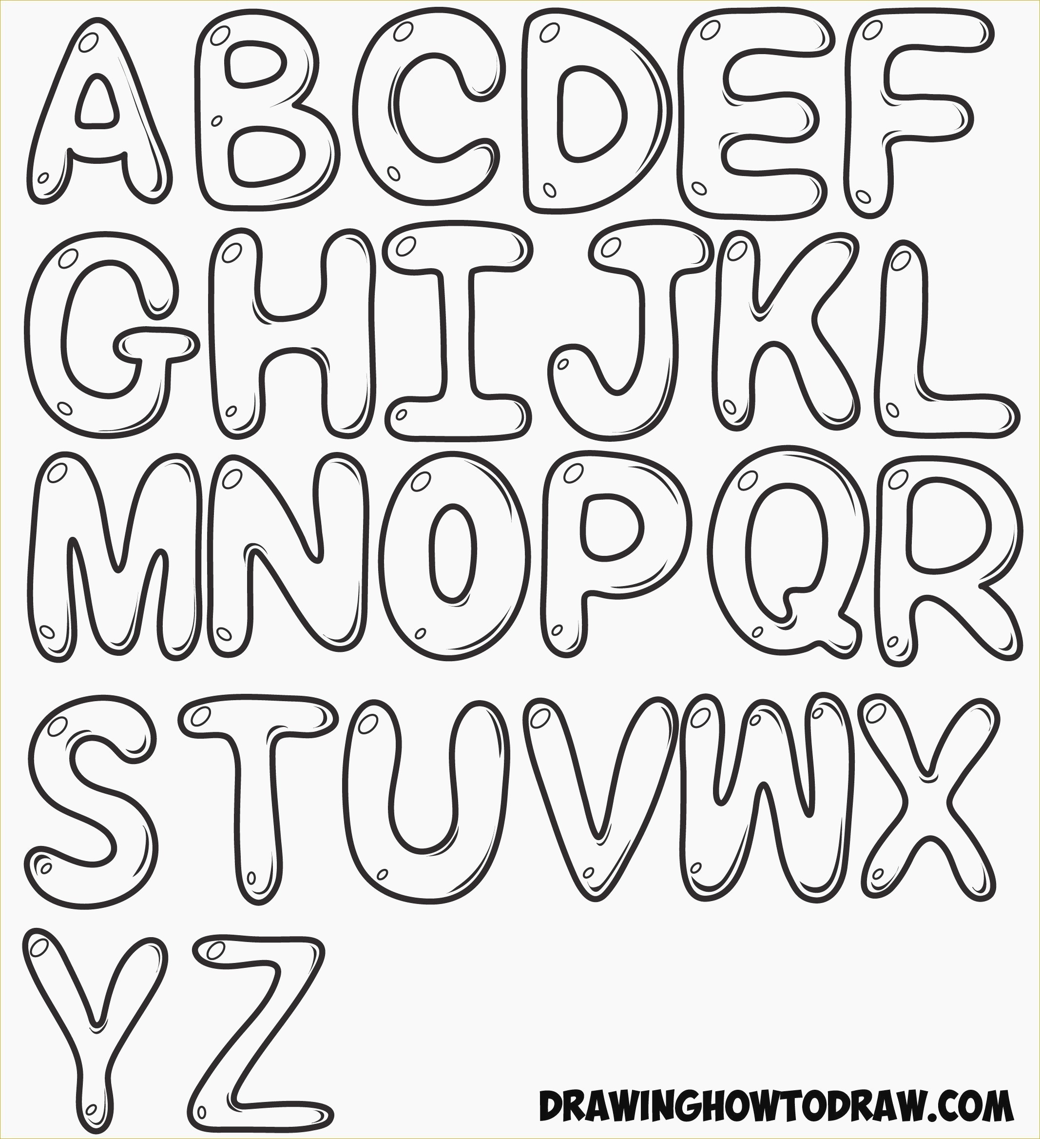 Printable Bubble Letters Period - 9.9.hus-Noorderpad.de • - Free Printable Bubble Letters