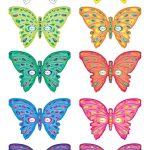 Printable Butterfly Masks   Coolest Free Printables | Saving   Free Printable Butterfly Pictures