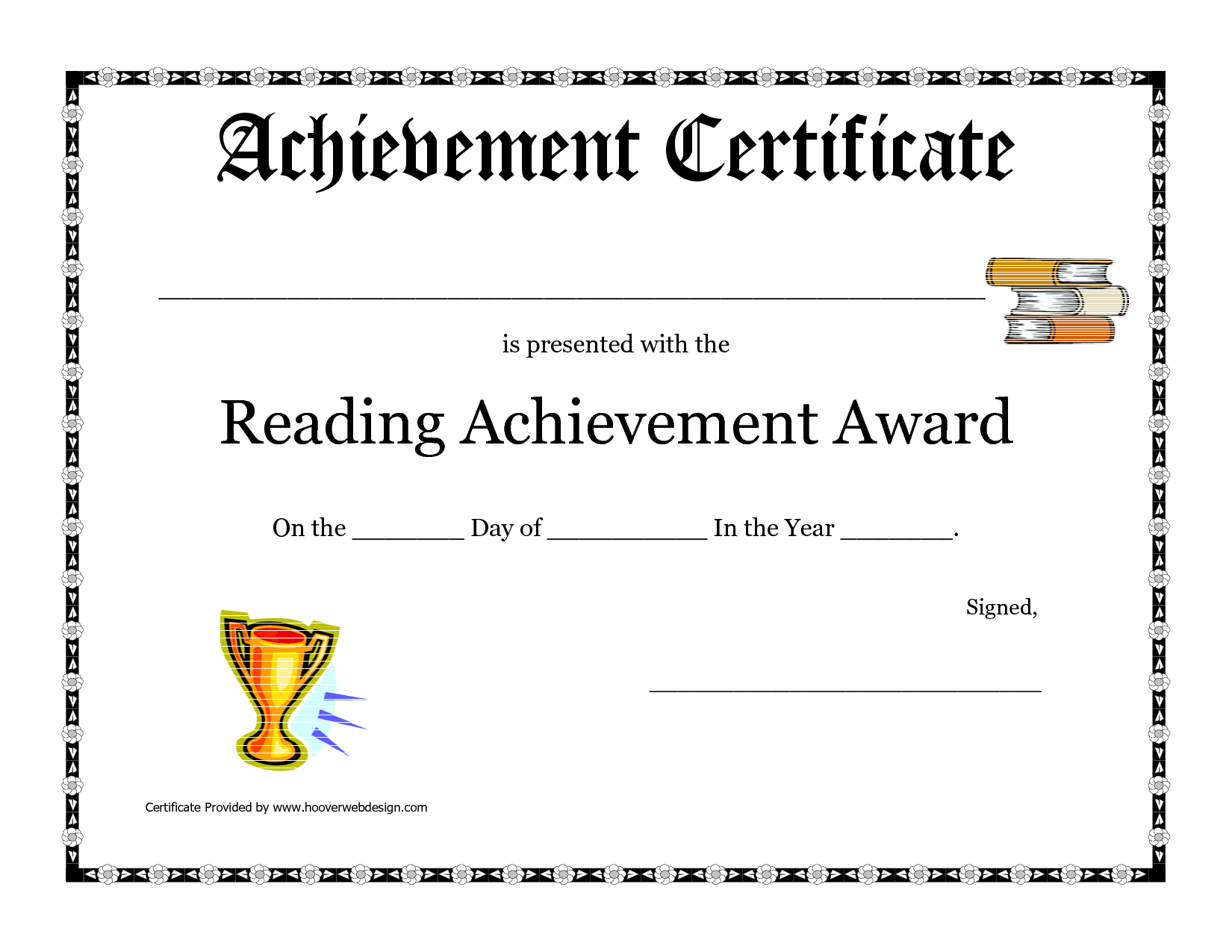 Printable-Certificate-Pdfs-Achievement - Free Printable Certificates Of Accomplishment