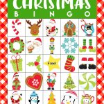 Printable Christmas Bingo Game   Happiness Is Homemade   Free Printable Christmas Bingo