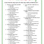Printable Christmas Song Trivia | Christmas | Christmas Trivia   Free Printable Lyrics To Christmas Carols