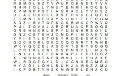 Printable Christmas Word Search For Kids & Adults – Happiness Is – Free Printable Christmas Puzzles Word Searches