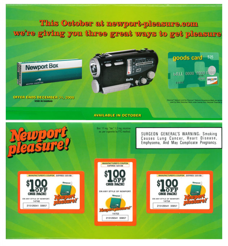 Printable Cigarette Coupons 2015 - Free Camel, Marlboro, Usa Coupons - Free Printable Newport Cigarette Coupons