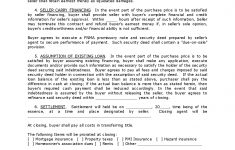 Free Printable Land Contract Forms