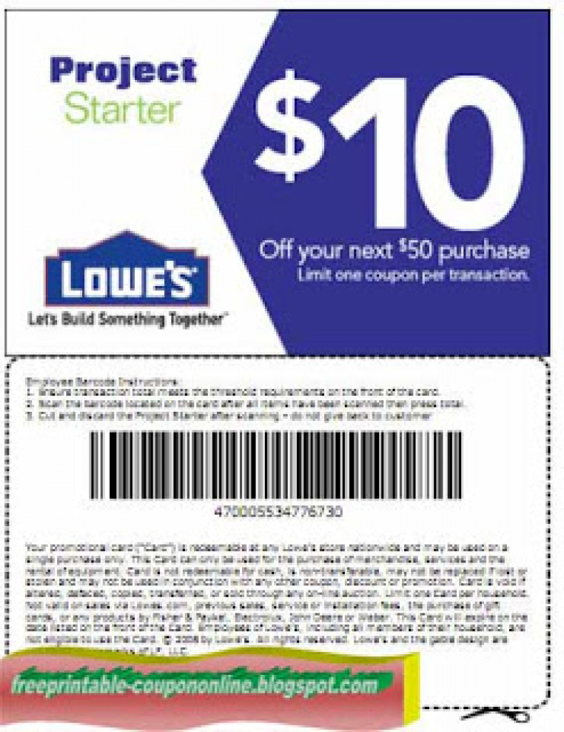Printable Coupons 2018: Lowes Coupons Throughout Lowes Coupon - Lowes Coupons 20 Free Printable