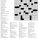 Printable Crossword Puzzle Download Workoftheweavers Large   Crossword Maker Free And Printable
