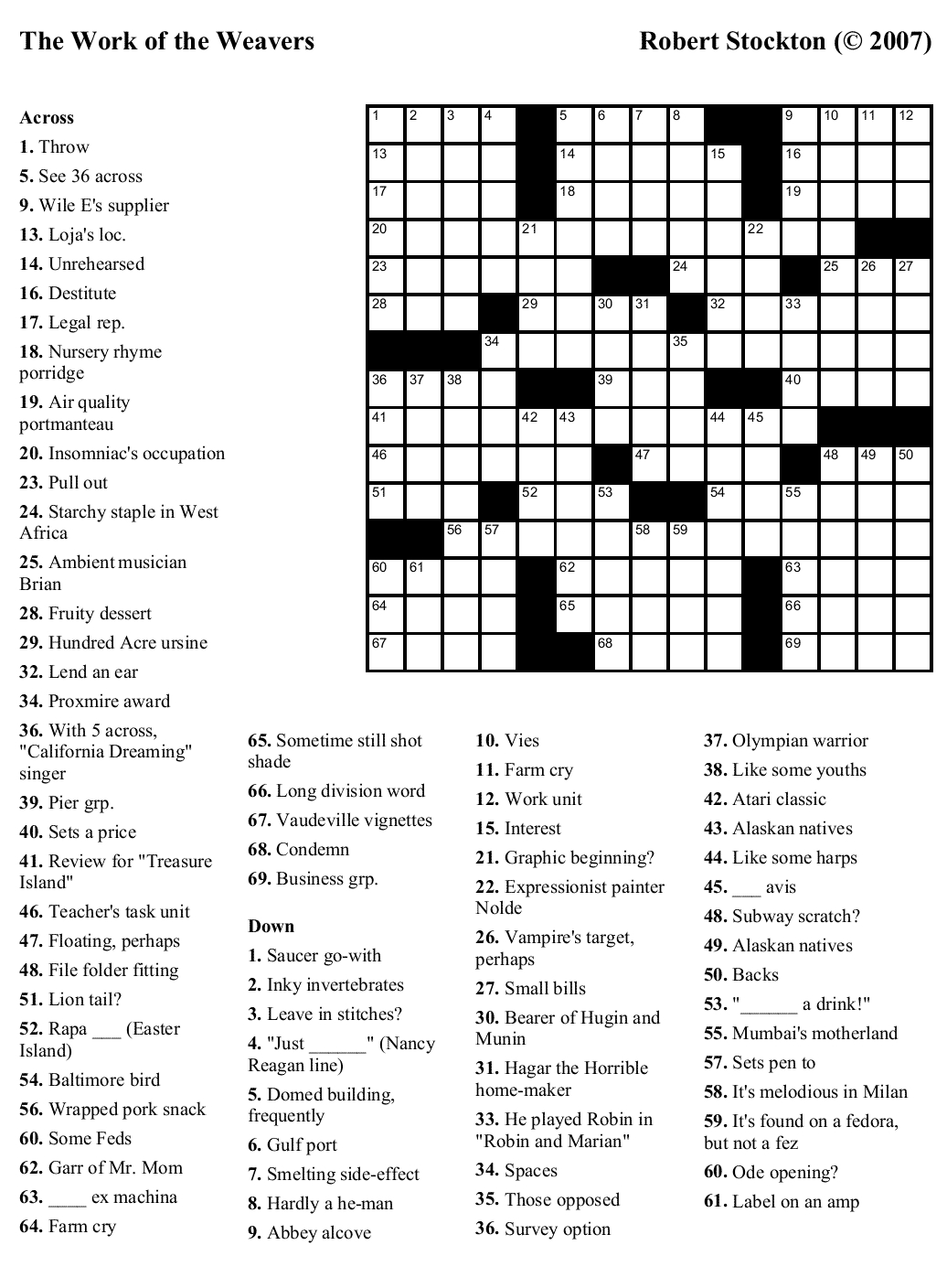 Printable Crossword Puzzle Download Workoftheweavers Large - Crossword Maker Free And Printable