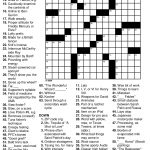 Printable Crossword Puzzles Easy Large Print Free Puzzle Maker Mint   Free Printable Word Search Puzzles Adults Large Print