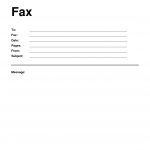 Printable Fax Cover Sheet For Mac | Download Them Or Print   Free Printable Cover Letter For Fax