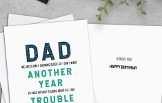 Free Printable Funny Birthday Cards For Dad