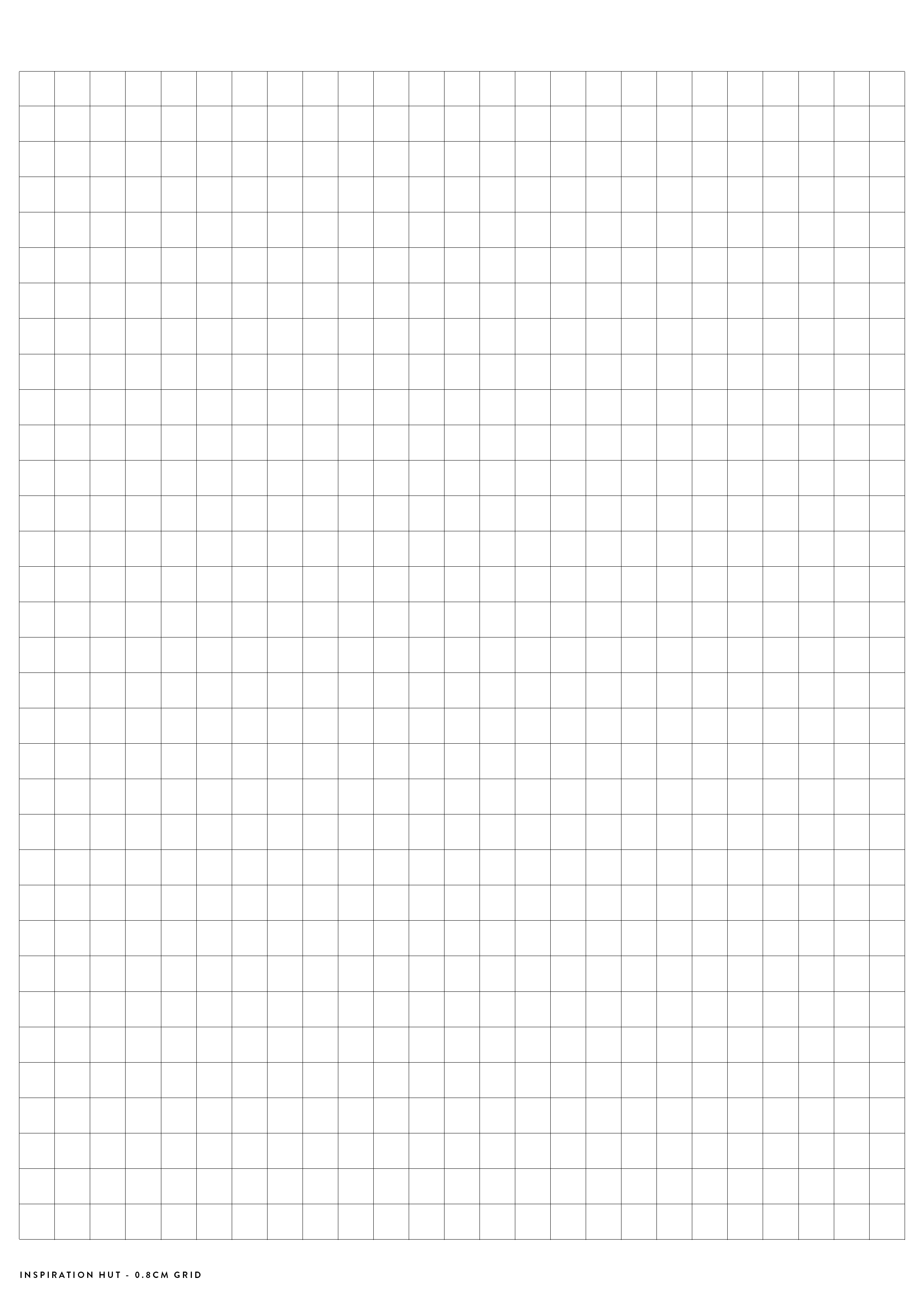 Printable Graph / Grid Paper Pdf Templates - Inspiration Hut - Cm Graph Paper Free Printable