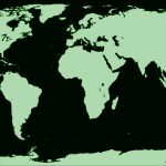 Printable Green Transparent Blank Outline World Map C4 | Free World Maps   Free Printable World Map Images