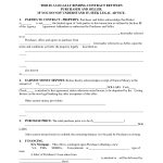 Printable Home Purchase Agreement | Free Printable Purchase   Free Printable Home Improvement Contracts