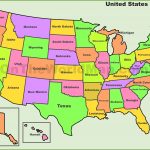 Printable Map Of Us Time Zones With State Names Valid Us Timezone   Free Printable Us Timezone Map With State Names