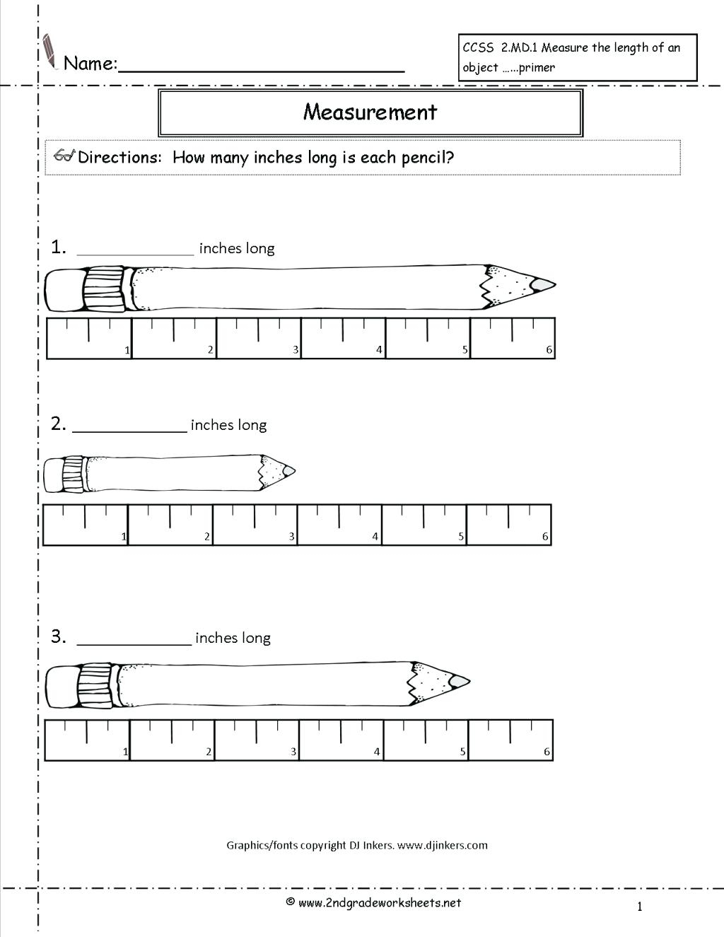 Printable Measurement Math Math Worksheets Free Printable - Free Printable Measurement Worksheets Grade 1