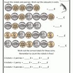 Printable Money Worksheets Counting Nickels And Pennies 3.gif 790   Free Printable Money Worksheets For 1St Grade