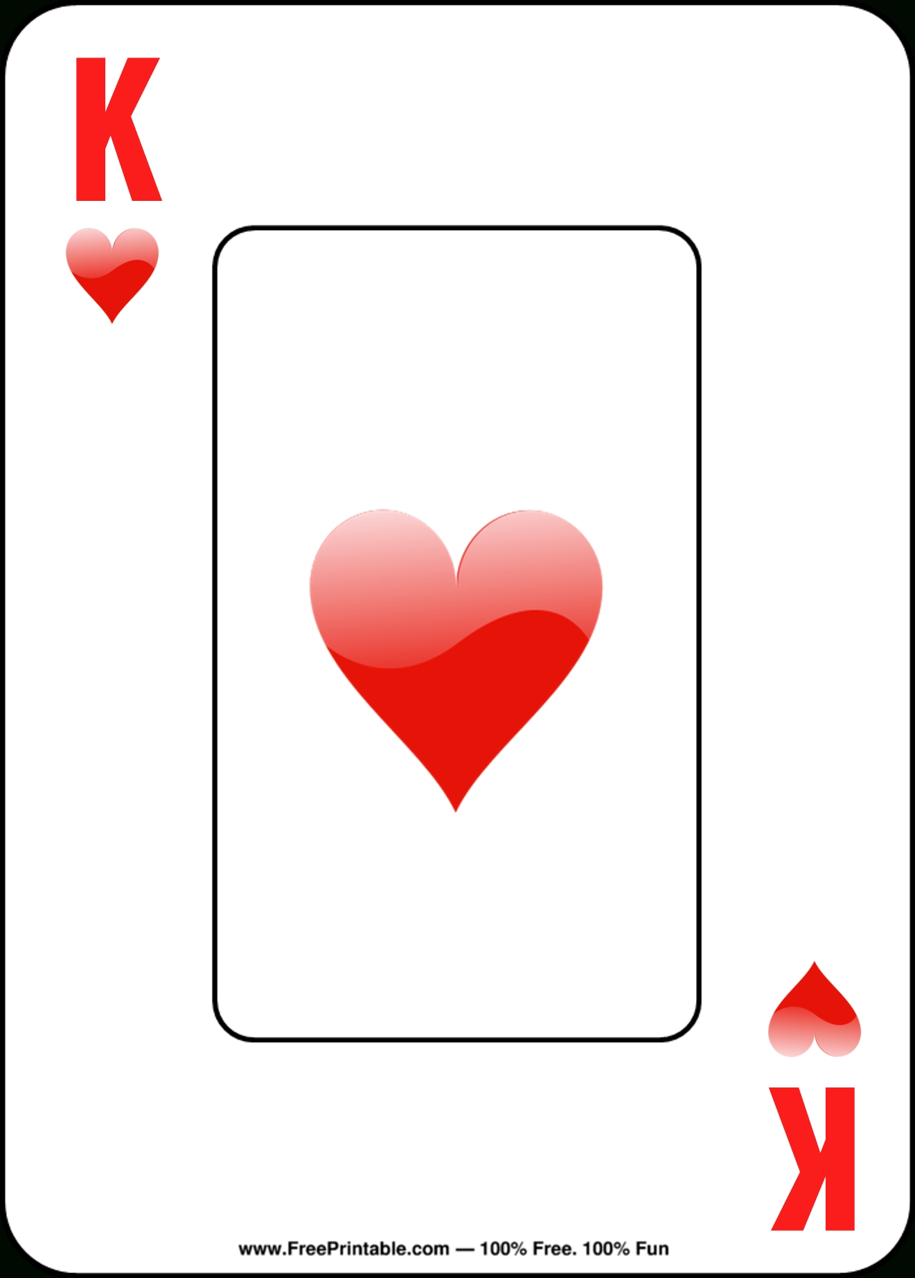 Printable Playing Cards | Chart And Printable World - Free Printable Deck Of Cards