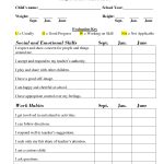 Printable Preschool Progress Report Template | Kg | School Report   Free Printable Preschool Report Cards