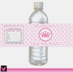 Printable Princess Water Bottle Labels Wrappers – Birthday Party   Free Printable Water Bottle Labels For Birthday