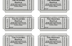 Free Printable Raffle Tickets