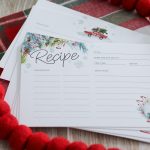 Printable Recipe Cards For Christmas   Free Holiday Download   Free Printable Cards No Download Required